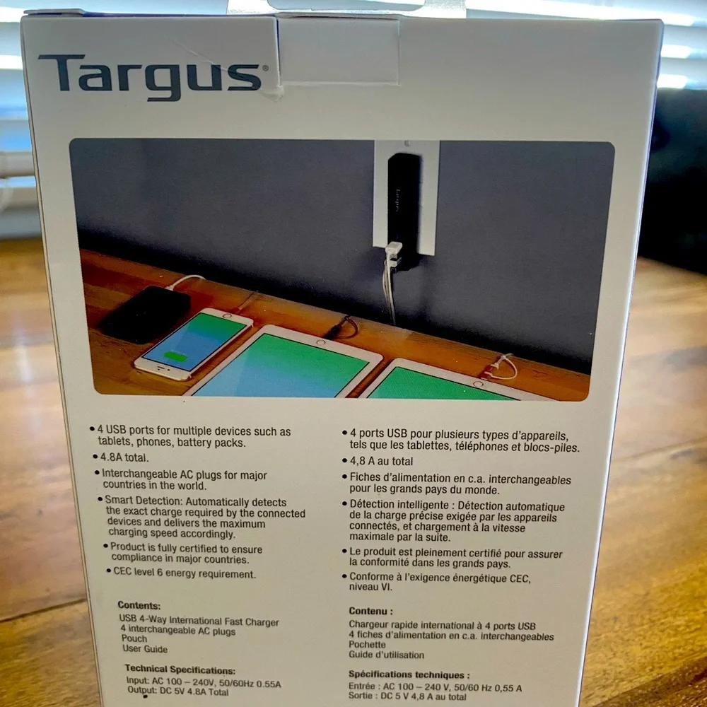 Targus Usb 3-way Charger